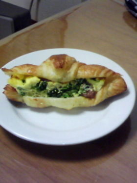 電子レンジ&トースターでキッシュ風 2種