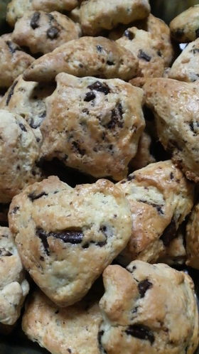 手軽に食べちゃお♪ミニチョコスコーン