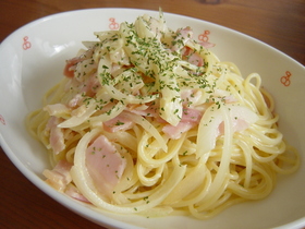 ちゃちゃっと出来ちゃう！カルボナーラ