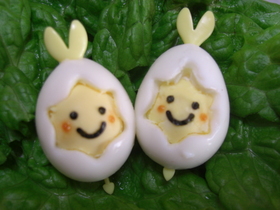 うずらちゃん【キャラ弁おかず】