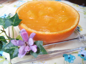 ☆まるごと果実♡いよかんゼリー☆