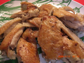 手羽先のオリーブオイル焼き