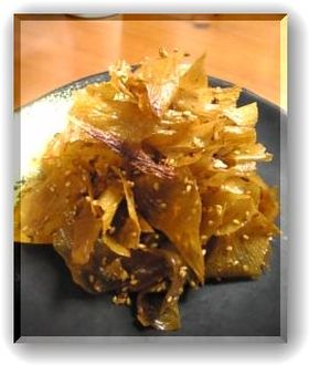 晩酌に♬乾燥湯葉の照り焼き！