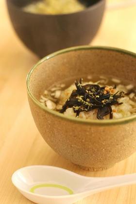 昆布好きに贈る！梅昆布茶漬け❤