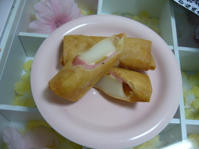 ♡もち春巻き♡