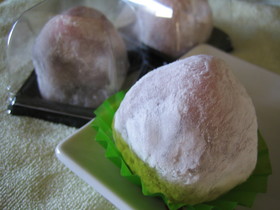 レンジで簡単　苺大福
