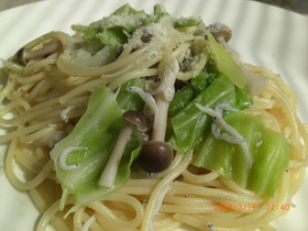 フライパンで春色パスタ(コツ付き)