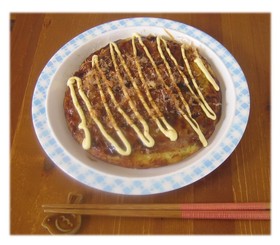 ランチにＧＯＯＤ！フワフワお好み焼き