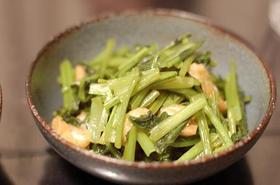かぶの葉と油あげのお惣菜