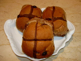 ふわふわ美味しい ホットクロスバンズ✿