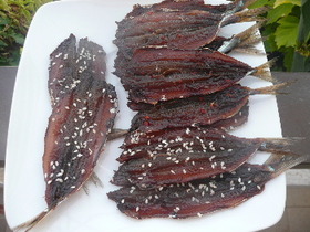 イワシの味醂干し