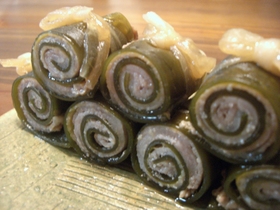 豚バラで！ヤング昆布巻