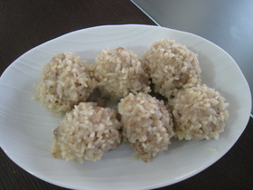★簡単★もち米肉団子