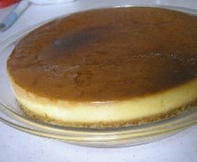 2層でびっくり☆紅茶のプリンケーキ