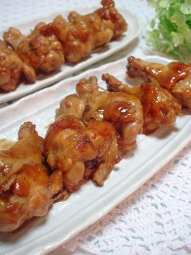 うまうま♪手羽スタミナ照り焼き