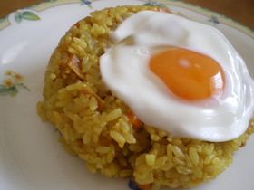 んまんま✿しっかり味のカレーピラフ