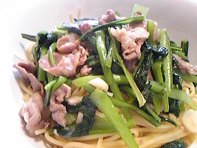 ☆小松菜パスタ☆