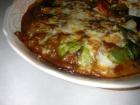 余ったカレーで☆とろとろ野菜の焼きカレー