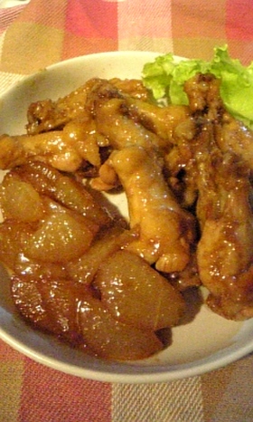 *うますぎ♡手羽元と大根の甘辛煮*