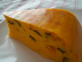 炊飯器 ｄｅ かぼちゃのチーズケーキ♪