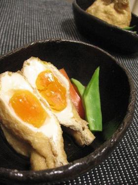 黄身がちょこっと半熟♪我が家の卵の袋煮