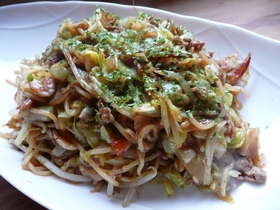 伝授☆S家の焼そば！