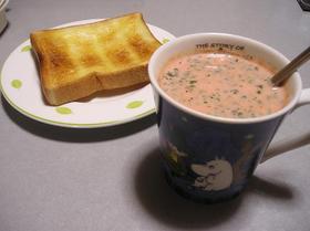 即席トマトミルクスープ