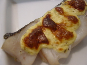 たらのゆず胡椒マヨネーズ焼き