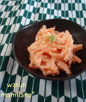 にんじんのサラダ☆明太子でおつまみ風