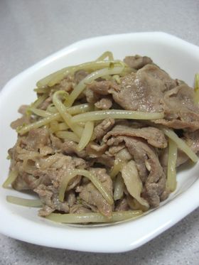 安い☆簡単☆豚ともやしの生姜焼き♪