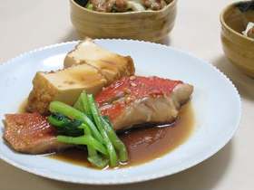 金目鯛のこっくり煮