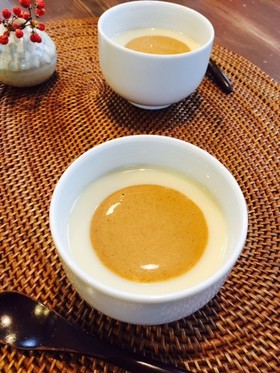 牛乳プリン☆きなこソースがけ