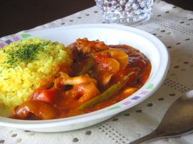 ■サバと野菜の健康カレー■