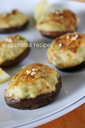 コリコリ椎茸の「モチふわ～」豆腐つくね風