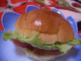 モ○バーガー風(!?)納豆❤ﾊﾞﾝｽﾞ