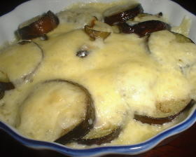 ナスのチーズ焼き
