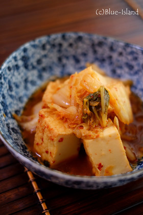 厚揚げとキムチの*美味しい煮物*