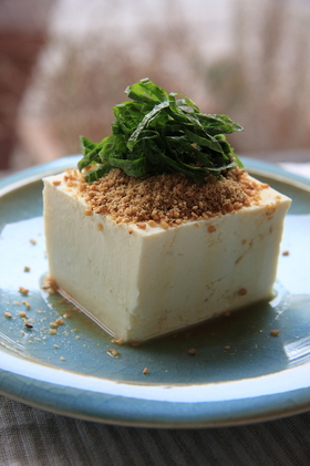 我が家の冷や奴☆胡麻い～っぱい！