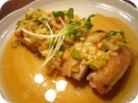 とりのさっぱりねぎソース