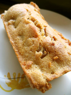梅酒の梅で　全粒粉パウンドケーキ