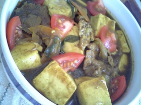 ◎豆腐で簡単♪ヘルシー♪カレー豆腐煮◎