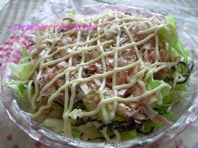 ☆おかかたっぷり春キャベツサラダ☆