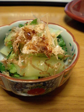 ○簡単すぎる白菜おひたし○