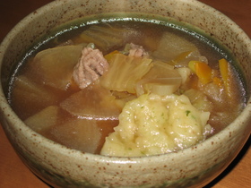 簡単すいとん～独りぼっちの昼ごはん～