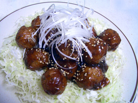 ♪絶対美味しい肉団子　甘酢あん♪