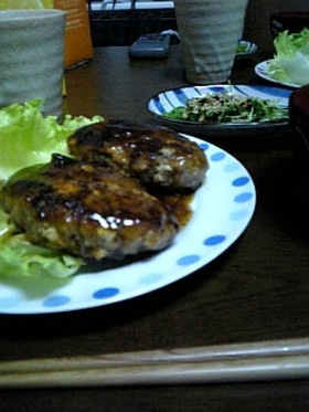 簡単！*和風あんの絶品豆腐ハンバーグ*