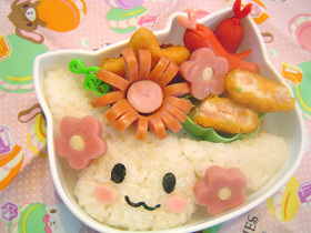 簡単キャラ弁☆彡シナモン