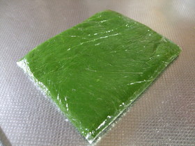 抹茶 折込みシート （パン用）