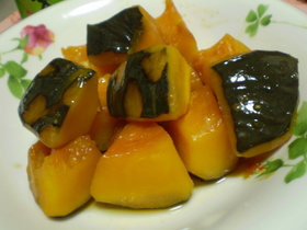 お母さんのかぼちゃの煮物♡