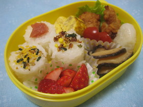 お弁当に☆椎茸の麺つゆバター炒め